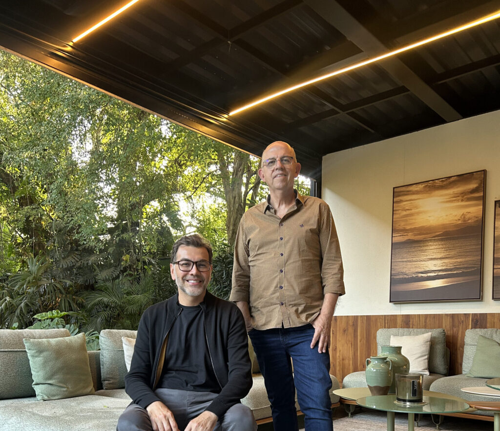 Design, inovação e parcerias: Newton Lima recebe Valdevir Pires CEO da Modalle no Sinta-se em Casa