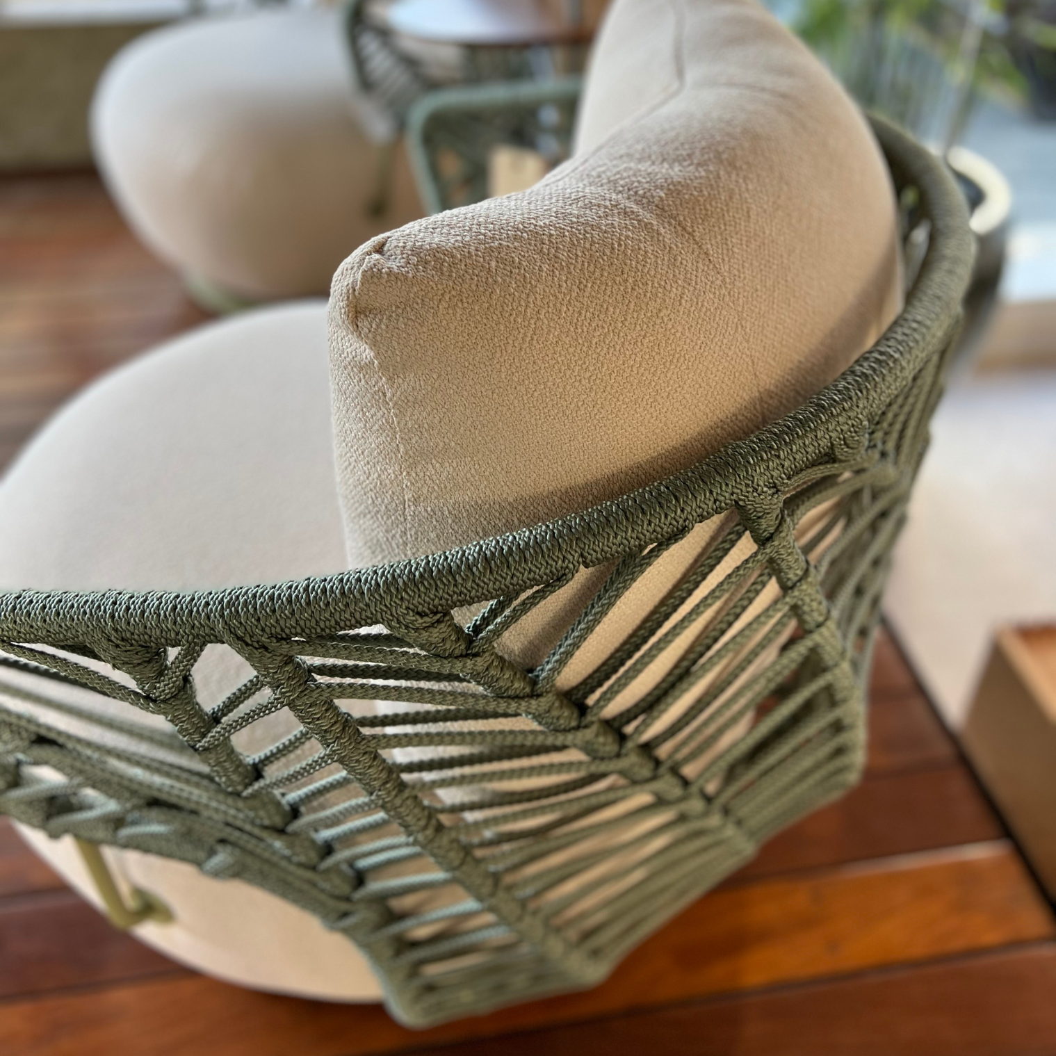 Poltrona Samambaia Giratória